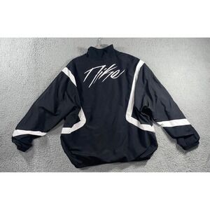 Nike Dri Fit Jacket Men XL Woven Basketball Lightweight Loose Graphic Swoosh Y2K